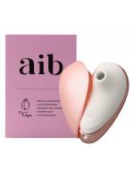 【癒しフル】 aib（アイブ） チュリパ 吸うやつ 女性用 バイブ シリコン ラブグッズ 初心者 日本メーカー 静音 吸引 防水 ポーチ付き USB充電 正規品 茶色いダンボールで発送｜storeago00364wukmc6139d