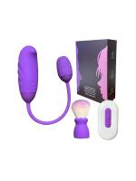 【癒しフル】 Muffin. くすぐりバイブ 乳首責め 筆バイブ 静音 ローター2Way切り替え可能｜storeago00385eznvye36kb