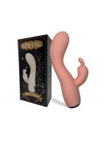 【癒しフル】 Muffin. 温感バイブ 二股バイブ 静音設計 防水仕様｜storeago00385mt1p0ycv0j