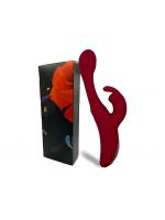 【癒しフル】 Muffin. 玉付き二股バイブ 吸うタイプ 防水機能付｜storeago00385w365qqkxm0