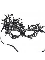 【癒しフル】 ベネチアンマスク マスカレード アシンメトリー アイマスク セクシー レース 仮面 コスプレ 仮装 パーティ 小物 グッズ 黒 M1-MS11881｜storeago00399hhdk26o1a6