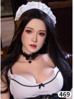 【癒しフル】 リアルシリコン製ドールヘッド 繊細メイク・写実フェイス 固定口タイプ｜storeago004024dclbgrtke