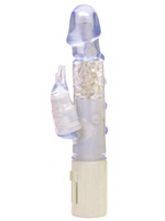 【癒しフル】 クリスタルボーイパール入り ブルー｜vibrator0174