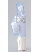 【癒しフル】 サイレント スプラッシュコードレス（パール入り） ブルー｜vibrator0942