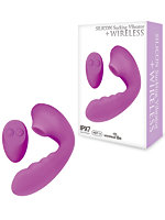 【癒しフル】 噂の吸引バイブ ワイヤレス パープル（p-170）｜vibrator3824