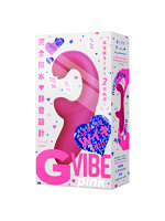 【癒しフル】 完全防水_静音設計 G VIBE［ジーバイブ］ pink｜vibrator3849