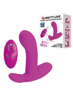 【癒しフル】 プリティラブ リモートCスポットサイドウェービングバイブレーター｜vibrator4194