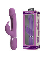 【癒しフル】 プリティラブプロ ビート＆リックスーパーソフトシリコンバイブレーター｜vibrator4197