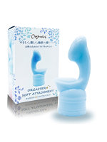 【癒しフル】 オルガスター★ソフトアタッチメント（ブルー）（TLDM002）｜vibrator4200