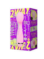 【癒しフル】 超愛振動 吸引実感 2WAY KYUIN DENMA［吸引デンマ］ pink｜vibrator4207