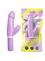 【癒しフル】 ECSTICK HANDSOME Purple｜vibrator4218