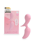 【癒しフル】 LADY-ONE ピンク（p-277）｜vibrator4252