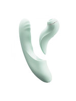 【癒しフル】 Toycod 二奈美（ふなみ） セパレート式吸うやつ 1台5役 温感 吸引バイブ 女性アダルトグッズ 中いき 玩具｜vi4834