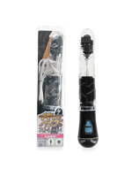 【癒しフル】 イキすぎバイブE-Charge ストレートヘッドバイブ ブラック（p-327）｜vi4860