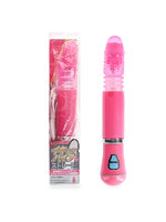 【癒しフル】 イキすぎバイブE-Charge ストレート 回転ピストン ヘッドバイブ ピンク（p-334）｜vi4867