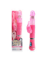 【癒しフル】 イキすぎバイブE-Charge 回転ピストン ピンク（p-336）｜vi4869