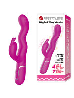 【癒しフル】 プリティラブ ウィグリー＆ウェービーバイブレーター｜vi4898