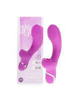 【癒しフル】 噂の吸引バイブスティック パープル（p-375）｜vi4924