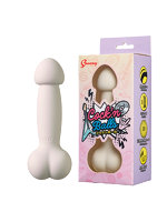 【癒しフル】 Spoony Cock’n Balls White｜vi4955