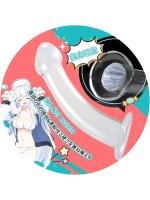 【癒しフル】 アダルトグッズ 女性用 ディルド（大） アナルグッズ アナルプラグ 人気 「長180mm 直径40mm 極太 透明 吸盤付 リアル 男女兼用 大人のおもちゃ オナニー 透明 吸盤ディル｜storeago00351sh2rg31iw7